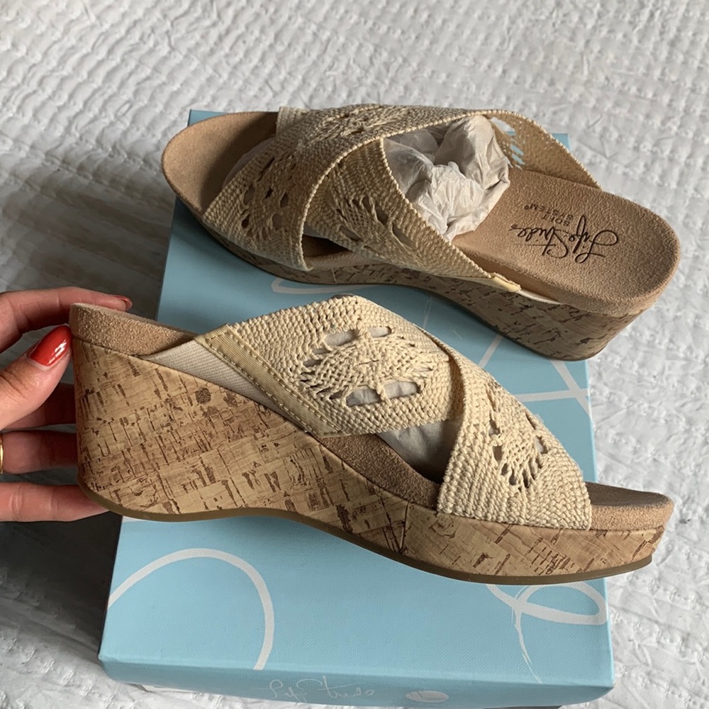 LifeStride wedged sandal